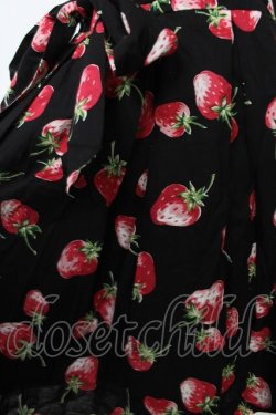 画像3: Jane Marple / Veryストロベリーレースアップミニドレス M ブラック Y-26-03-20-168-JM-OP-SZ-ZY