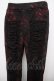 画像3: SEX POT ReVeNGe / GRUNGE PUNK CRUSH STRETCH スキニーパンツ L ブラック/レッド Y-26-03-20-169-SP-PA-SZ-ZY (3)