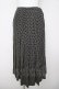 画像1: INGEBORG / ドット柄プリーツスカート  黒 Y-26-03-20-174-LO-SK-SZ-ZY (1)
