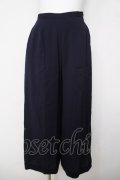 INGEBORG / フレアパンツ  紺 Y-26-03-20-178-LO-PA-SZ-ZY