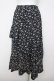 画像2: axes femme / 花柄フリルスカート M 紺 Y-26-03-20-188-AX-PA-SZ-ZY (2)