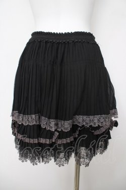 画像2: axes femme / ミルフィーユスカート M 黒 Y-26-03-20-189-AX-PA-SZ-ZY