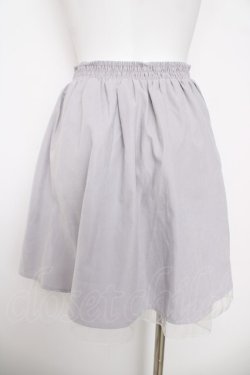 画像2: Ank Rouge / くまポケットスカート M グレー Y-26-03-20-196-CA-SK-SZ-ZY