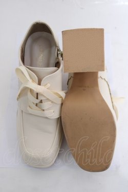 画像5: axes femme POETIQUE / レースアップシューズ S 生成り Y-26-03-20-019-AX-SH-SZ-ZY