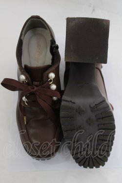 画像5: axes femme POETIQUE / レースアップシューズ S 茶 Y-26-03-20-020-AX-SH-SZ-ZY