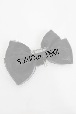 画像2: Enchantlic Enchantilly / クイーンキャットリボンブローチ  黒 Y-26-03-20-003-LO-AC-SZ-ZY