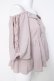 画像2: axes femme POETIQUE / 袖レース切り替えオフショルブラウス M 淡ピンク Y-26-03-20-023-AX-BL-SZ-ZY (2)