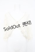 axes femme / 鈎針フリル総レースボレロ M 生成り Y-26-03-20-025-AX-TO-SZ-ZY