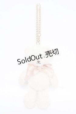 画像1: Maison de FLEUR / Snow crystal ベアチャーム F ピンクゴールド Y-26-03-21-001-LO-ZA-SZ-ZY