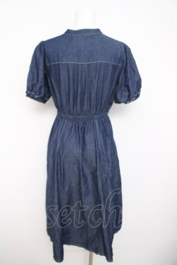 画像2: axes femme / ベルト付デニムワンピース  デニム Y-26-03-21-044-AX-OP-SZ-ZY