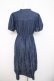 画像2: axes femme / ベルト付デニムワンピース  デニム Y-26-03-21-044-AX-OP-SZ-ZY (2)