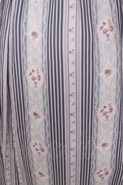 画像3: axes femme / レトロモチーフボータイワンピース M ラベンダー Y-26-03-21-050-AX-OP-SZ-ZY