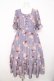 画像1: axes femme / ミルフィーユローズ柄ワンピース  ラベンダー Y-26-03-21-052-AX-OP-SZ-ZY (1)