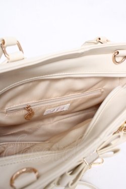 画像3: LIZ LISA / チャーム付きバッグ  アイボリー Y-26-03-21-006-LO-BG-SZ-ZY