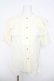 画像1: axes femme / ケープフリルブラウス M 生成り Y-26-03-21-013-AX-BL-SZ-ZY (1)