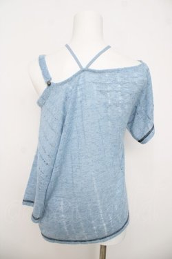 画像2: axes femme POETIQUE / クラゲプリントアシメプルオーバー M サックス Y-26-03-21-026-AX-TO-SZ-ZY