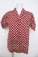 画像1: PINK HOUSE / 水玉柄半袖シャツ F レッド Y-26-03-21-027-LO-BL-SZ-ZY (1)