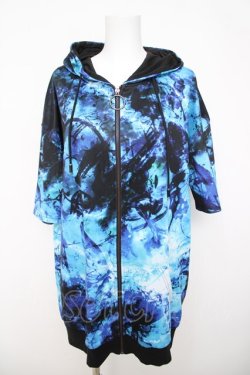 画像1: NieR Clothing / 転写ZIPパーカー   Y-26-03-21-038-PU-TO-SZ-ZY