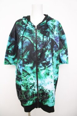 画像1: NieR Clothing / 転写ZIPパーカー   Y-26-03-21-041-PU-TO-SZ-ZY