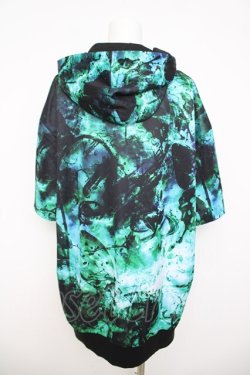 画像2: NieR Clothing / 転写ZIPパーカー   Y-26-03-21-041-PU-TO-SZ-ZY