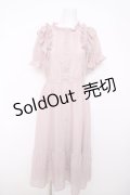 axes femme / ボリュームフリルワンピース F ピンク Y-26-03-22-045-AX-OP-SZ-ZY