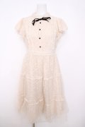 LODISPOTTO / フェアリーチュール フリル ティアードミディ ワンピース M アイボリー Y-26-03-22-047-LO-OP-SZ-ZY