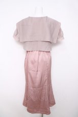画像2: axes femme POETIQUE / シアーブラウスセットワンピース M ピンク Y-26-03-22-049-AX-OP-SZ-ZY (2)