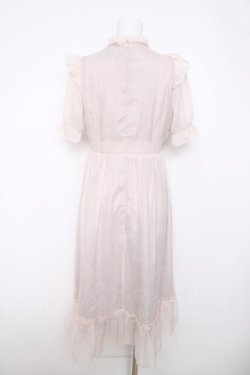 画像2: evelyn / 肩フリルリボンシアーロングワンピース F ベージュ Y-26-03-22-050-LO-OP-SZ-ZY