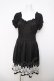 画像1: BPN / 裾刺繍ワンピース  黒 Y-26-03-22-061-GO-OP-AS-ZY (1)