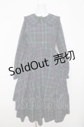 m petit by misako / TT*AOKチェックワンピース M 濃緑 Y-26-03-22-067-LO-OP-SZ-ZY