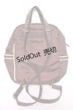 画像2: m petit by misako / AM2WAYリュック  濃茶 Y-26-03-22-006-LO-BG-SZ-ZY