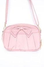 画像1: m petit by misako / AMリボンショルダーウォレットSLD  中桃 Y-26-03-22-002-LO-BG-SZ-ZT286 (1)