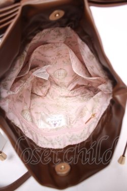 画像3: m petit by misako / AMリボンキンチャクSLD  中茶 Y-26-03-22-012-LO-BG-SZ-ZY