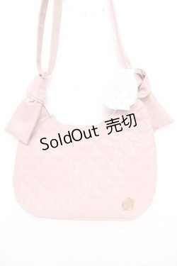 画像1: m petit by misako / AM*キルティングSLD バッグ  中桃 Y-26-03-22-014-LO-BG-SZ-ZY