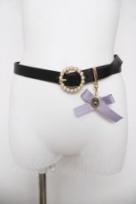 画像1: m petit by misako / サンリオキャラクターズコラボ クロミベルト  黒 Y-26-03-22-016-LO-ZA-SZ-ZT006 (1)