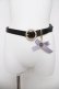 画像1: m petit by misako / サンリオキャラクターズコラボ クロミベルト  黒 Y-26-03-22-016-LO-ZA-SZ-ZY (1)