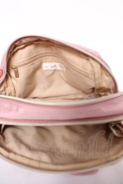 画像3: m petit by misako / AMリボンショルダーウォレットSLD  中桃 Y-26-03-22-002-LO-BG-SZ-ZY