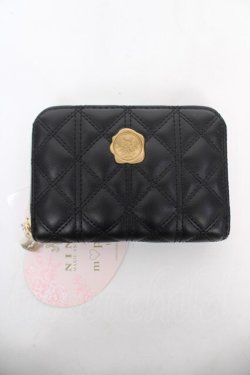 画像1: ｍ petit by misako / 青木美沙子×NINA’Sコインケース  中黒 Y-26-03-22-003-LO-ZA-SZ-ZY