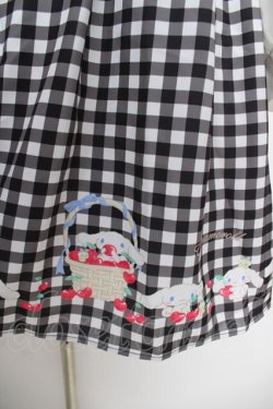 画像3: axes femme POETIQUE / シナモロールチェリーワンピース  黒 Y-26-03-22-026-AX-SK-SZ-ZY