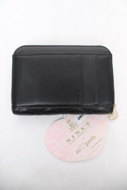 画像2: ｍ petit by misako / 青木美沙子×NINA’Sコインケース  中黒 Y-26-03-22-003-LO-ZA-SZ-ZY