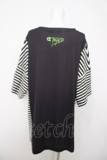 画像2: TRAVAS TOKYO / サンダーベアTシャツ  黒 Y-26-03-22-028-PU-TO-SZ-ZY (2)