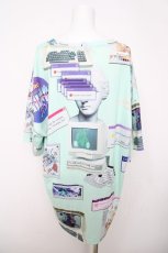 画像2: TRAVAS TOKYO / vapor though big tee  グリーン Y-26-03-22-031-PU-TO-SZ-ZY (2)