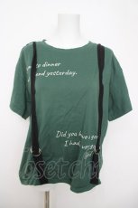 画像1: Rydia / ベルト付きカットソー M グリーン Y-26-03-22-033-PU-TO-SZ-ZY (1)