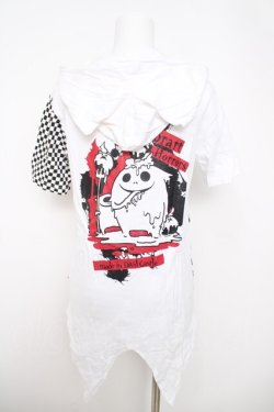 画像2: Deorart / ネコミミ切替パーカー M 白 Y-26-03-22-035-PU-TO-SZ-ZY