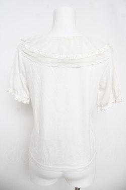 画像2: LIZ LISA / リボン襟ブラウス風カットソー 0 オフ Y-26-03-24-042-LO-BL-SZ-ZY