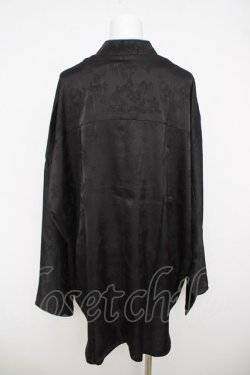 画像2: AXES-X / チャイナドルマンシャツ  黒 Y-26-03-24-046-LO-BL-SZ-ZY