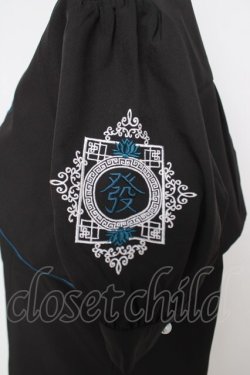 画像3: axes femme POETIQUE / 麻雀刺繍ブラウス  黒 Y-26-03-24-050-AX-BL-SZ-ZY