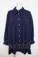 画像1: axes femme / フィッシュテールチュニック  紺 Y-26-03-24-051-AX-BL-SZ-ZY (1)