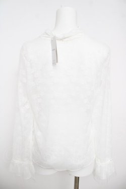 画像2: axes femme / 花レースフレアシアーインナー F 白 Y-26-03-24-052-AX-TO-SZ-ZY