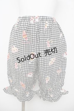 画像3: Innocent World / スウィートルームウェアー(ドルチェ柄)  黒 Y-26-03-24-065-IW-OP-SZ-ZY